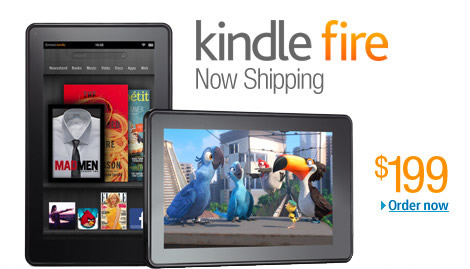 new Amazon colour Kindel Fire android tablet $199