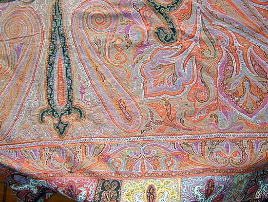 paisley bedcover