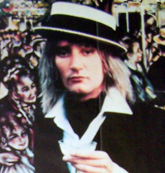 Rod Stewart a Night on the Town poster detail