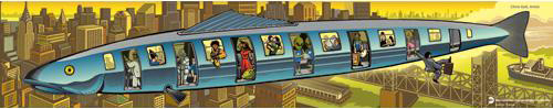 In Flight Poster | New York City Transit Museum