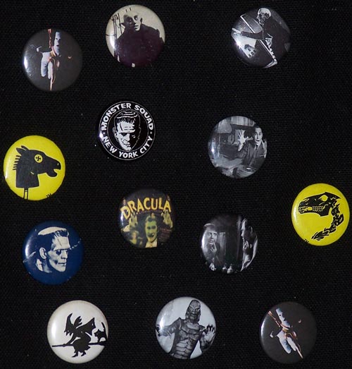 rock and roll pinback bittons